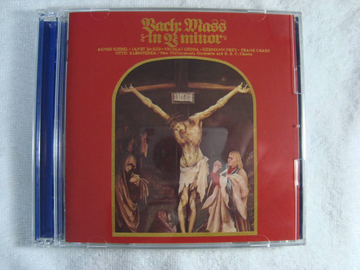 クレンペラー バッハ ミサ曲ロ短調 ニュー・フィルハーモニア管弦楽団 他 2CD拍卖