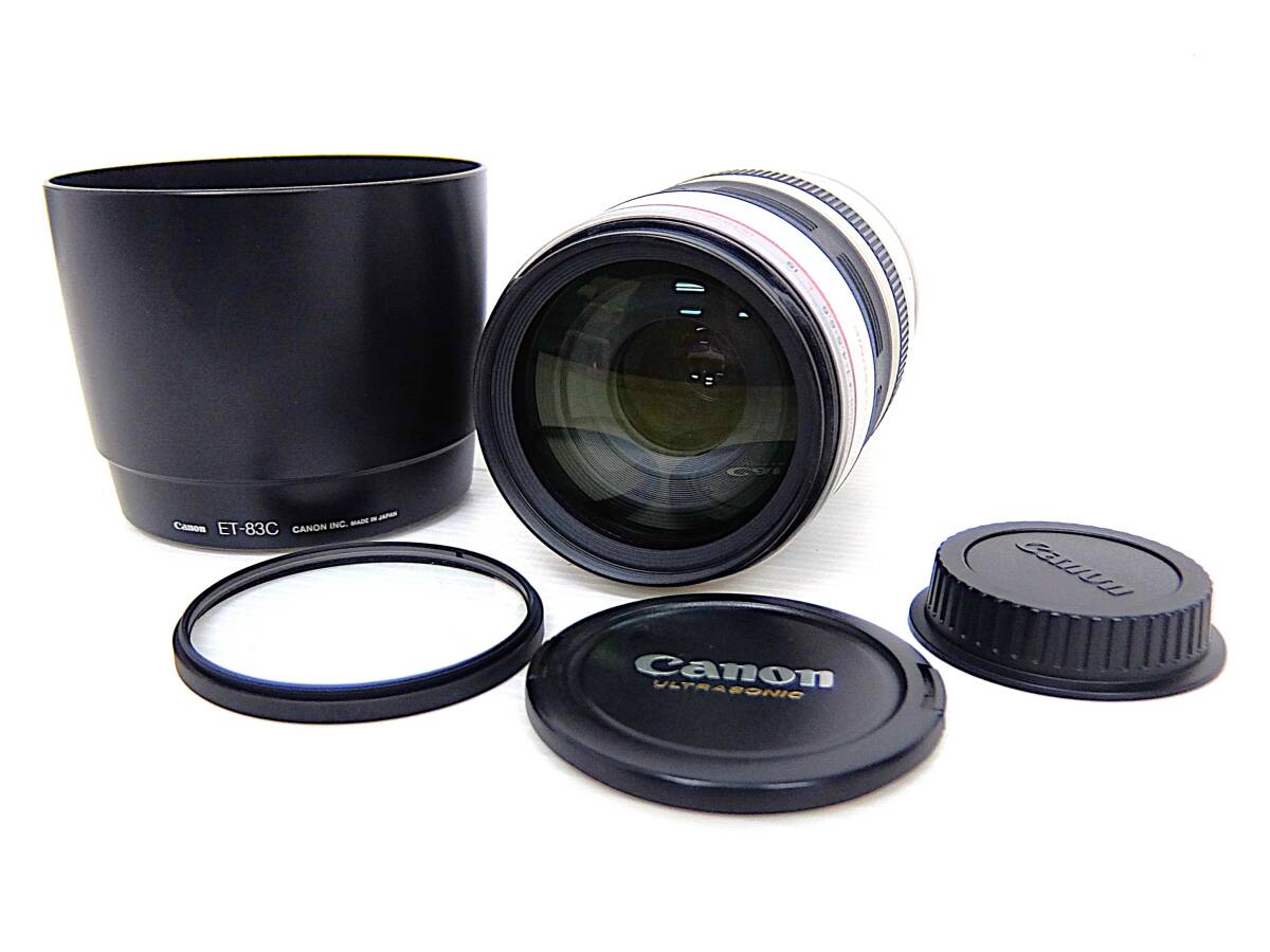 美品 Canon キヤノン ZOOM LENS EF 100-400mm F4.5-5.6 L IS ULTRASONIC 望遠ズーム レンズ ET-83C 拍卖