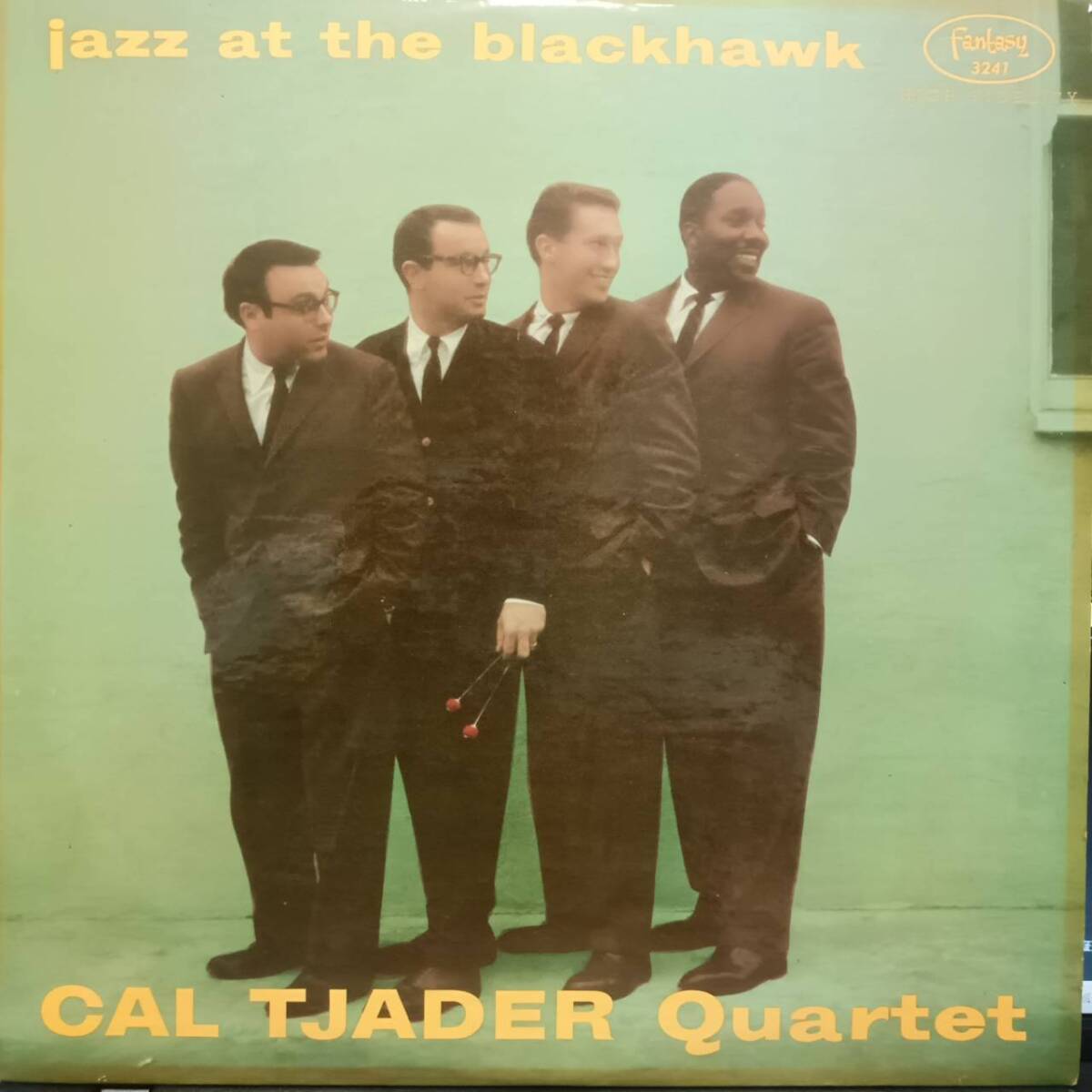 赤盤 米FantasyオリジLP 赤ラベル深溝MONO盤 Cal Tjader Quartet / Jazz At The Blackhawk 1957年 3241 Vince Guaraldi Eugene Wright Red拍卖