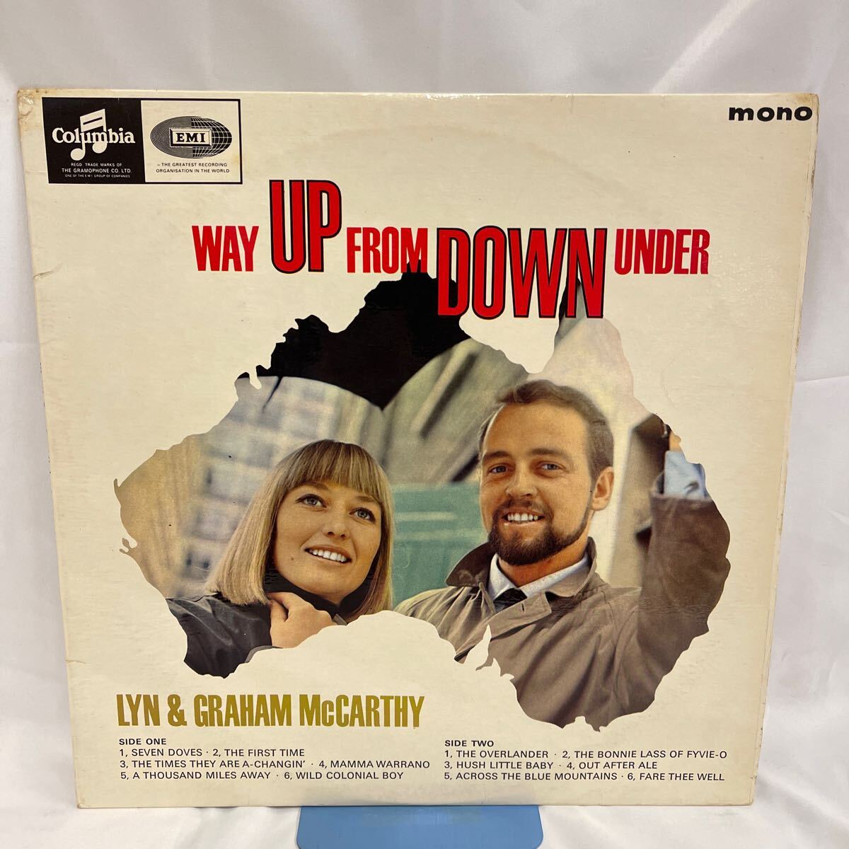 41228N 輸入盤 12inch LPレコード★LYN&GRAHAM McCARTHY /WAY UP FROM DOWN UNDER ★33SX1765拍卖