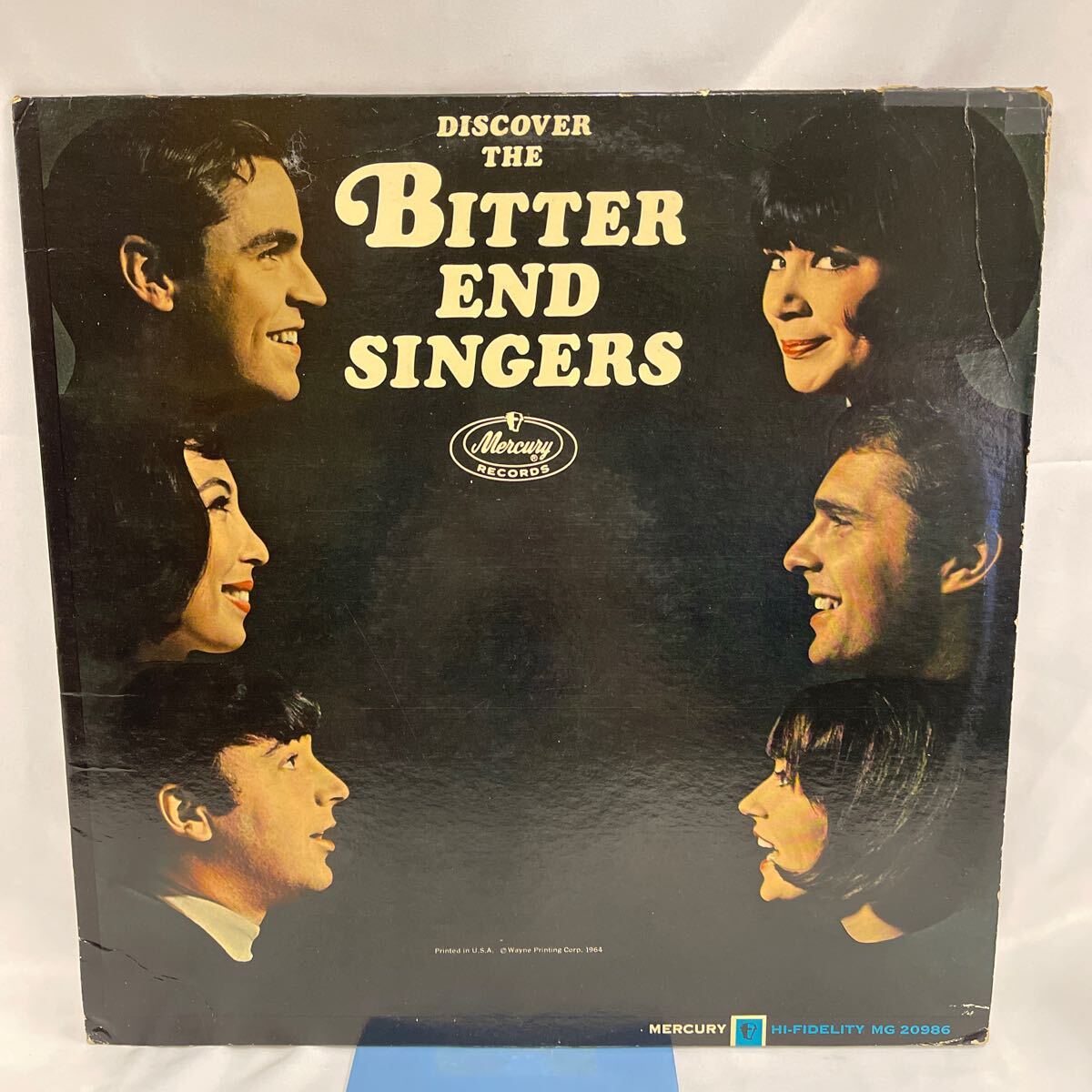 41228N US盤 12inch LPレコード★THE BITTER END SINGERS /DISCOVER THE BITTER END SINGERS ★MG-20986拍卖