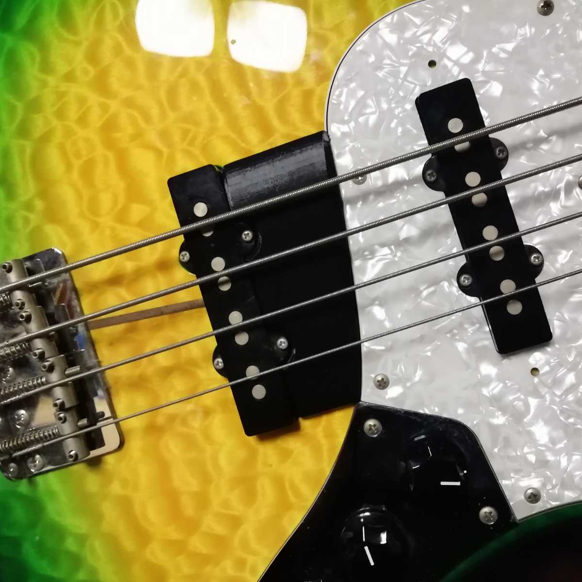 リアネック側ハーフタイプ ベース用フィンガーランプ Fender JB など 拍卖