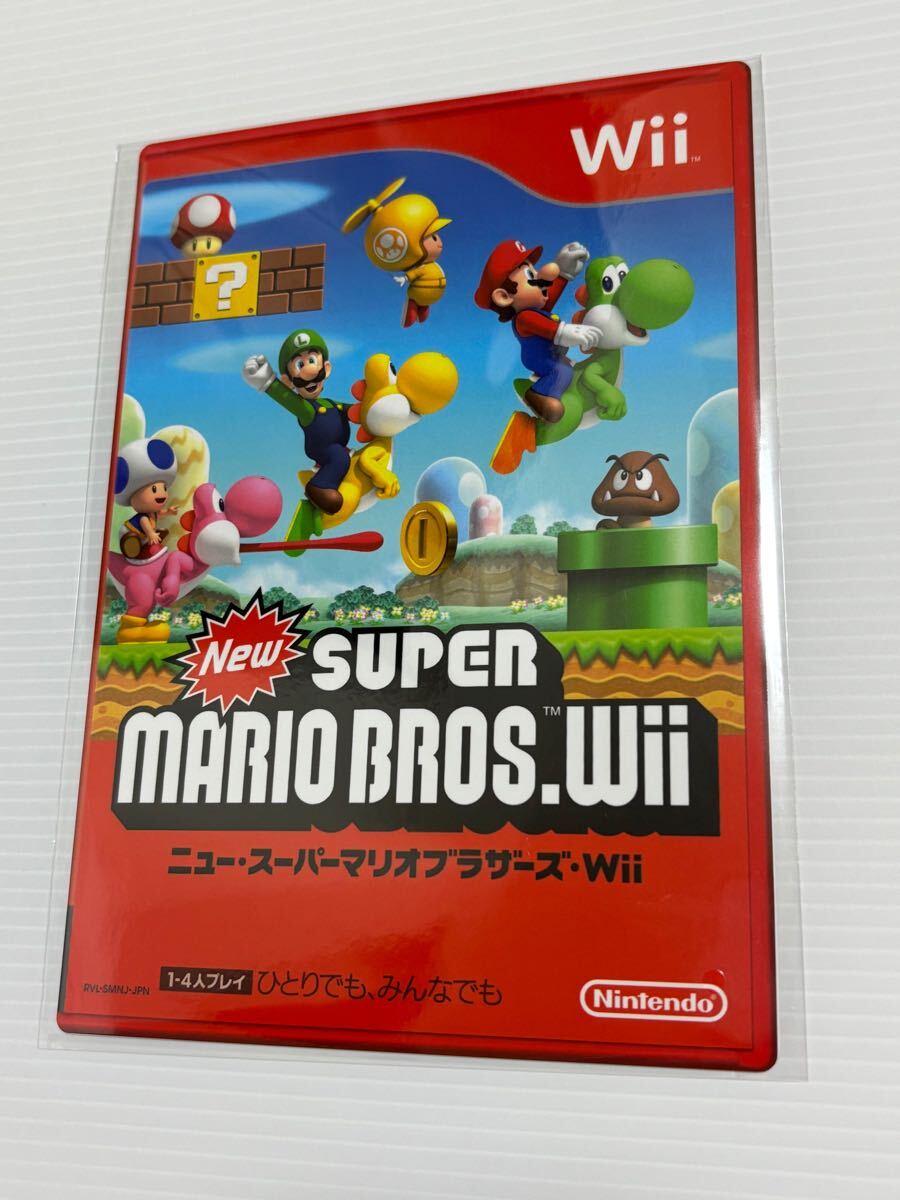 【未開封即決】ゲームソフトパッケージステッカーコレクション ニンテンドーミュージアム ソフト New スーパーマリオブラザーズ Wii拍卖