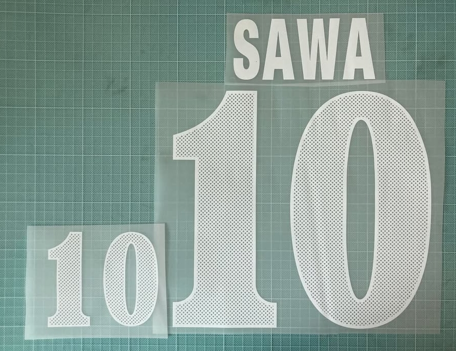 1999-2000 日本代表 x 澤穂希 SAWA マーキング セット (Home)拍卖