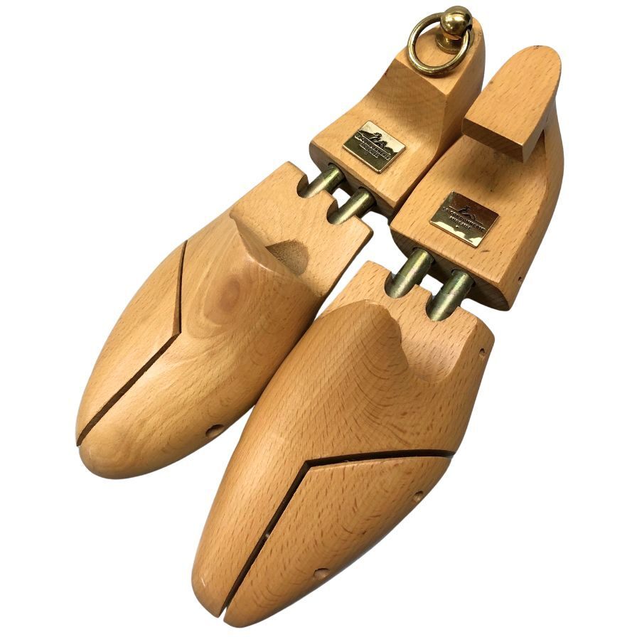 ラ コルドヌリ アングレーズ シューツリー 木製 ブラウン メンズ サイズ40・41 LA CORDONNERIE ANGLAISE 約24.5cm【AFC44】拍卖