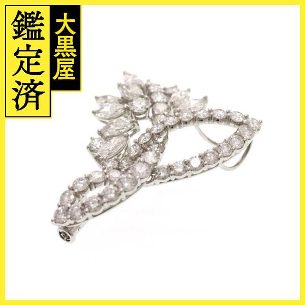 JEWELRY ノンブランド ブローチ ペンダントトップ PT900 プラチナ ダイヤモンド 3.87カラット 8.0g【473】拍卖
