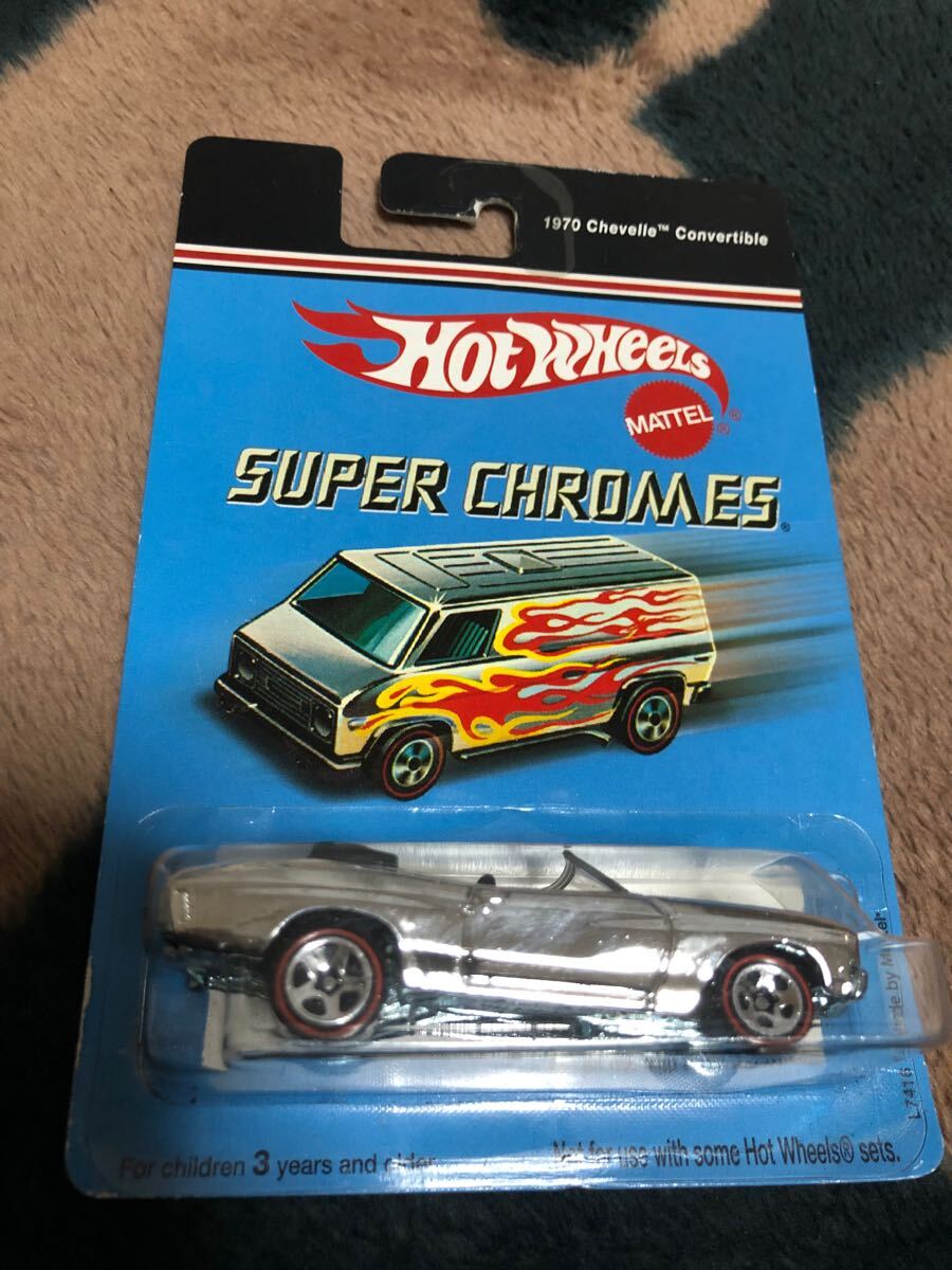 HOT WHEELS super chrome 1970 chevelle convertible拍卖