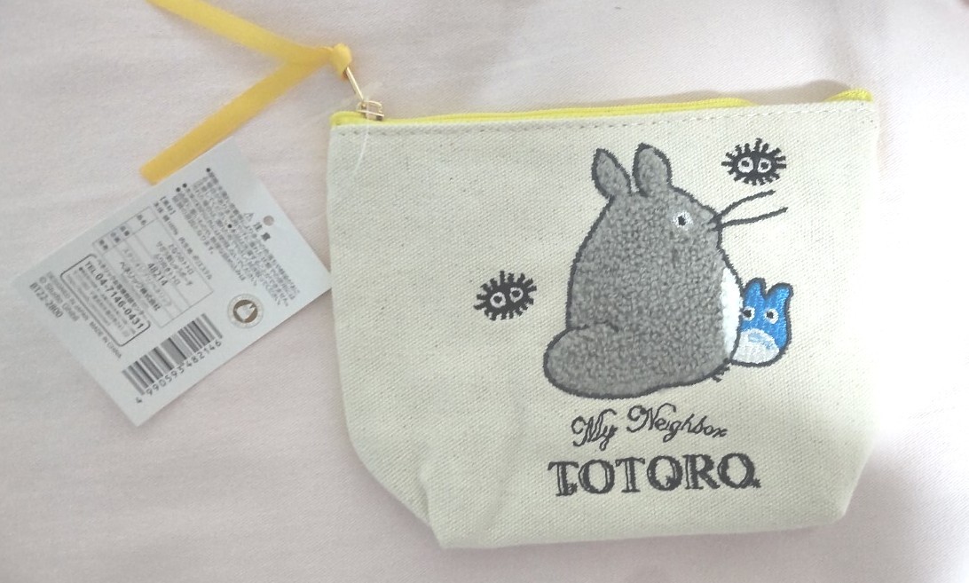 となりのトトロ ポーチ 新品 ジブリ トトロ 限定 大トトロ拍卖