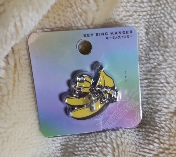 ユニバ 限定 USJ ミニオンズ キーリングハンガー 新品未開封 ミニオン 携帯電話拍卖