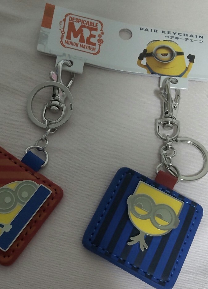 ユニバ USJ ミニオンズ キーチェーン キーホルダー 新品 ミニオン セット拍卖