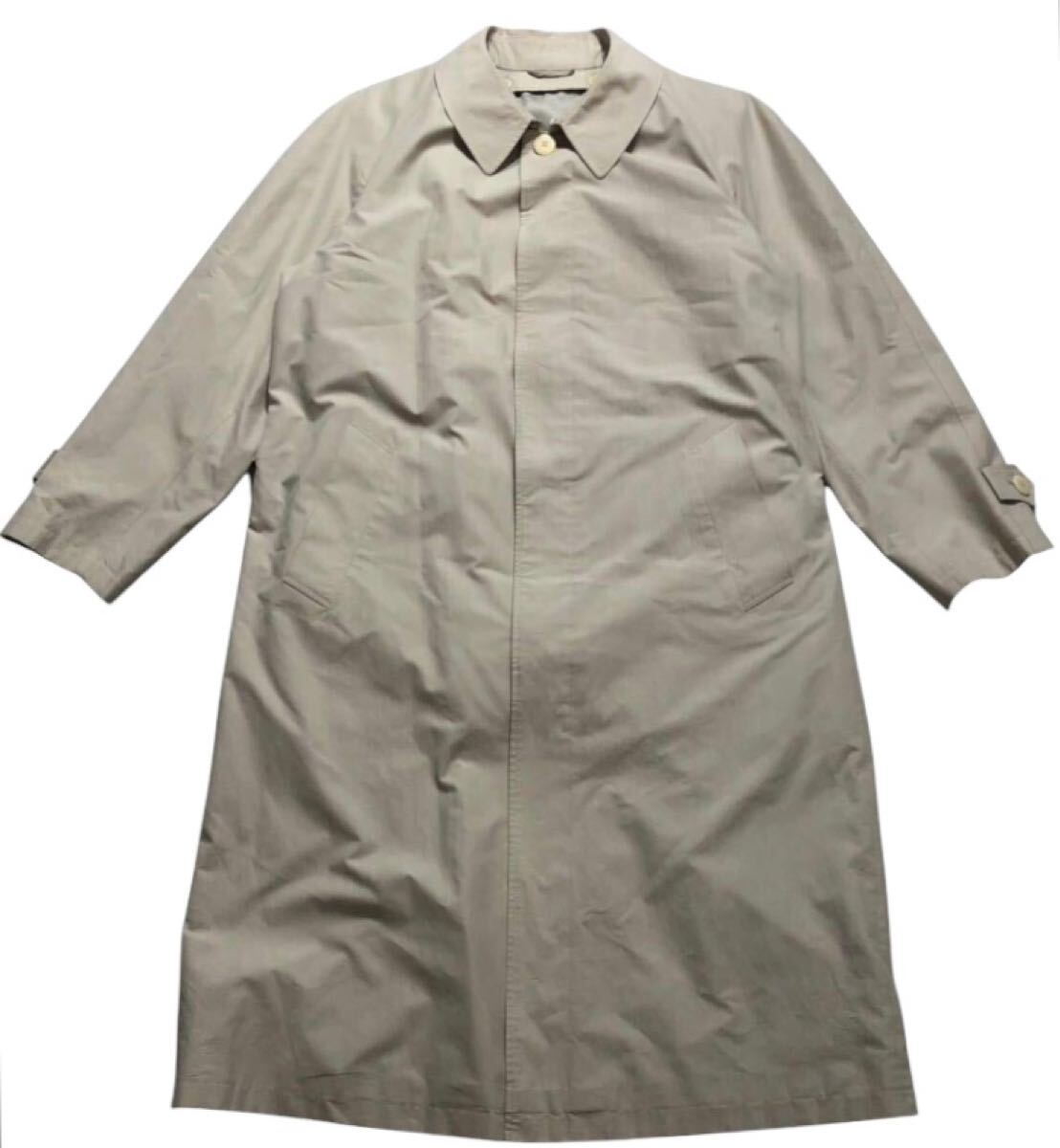 ■ Yohji Yamamoto AAR ヨウジ ヤマモト ダーバン ■ 着脱可能 ライナー 腰ベルト付 ビッグシルエット ステンカラーコート ライトベージュ拍卖