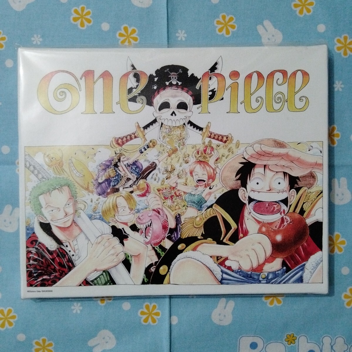 ONEPIECE ワンピース 100話 巻頭カラー フルカラー アートボード ルフィ ゾロ ナミ サンジ ウソップ 未開封新品 キャンバス F3拍卖
