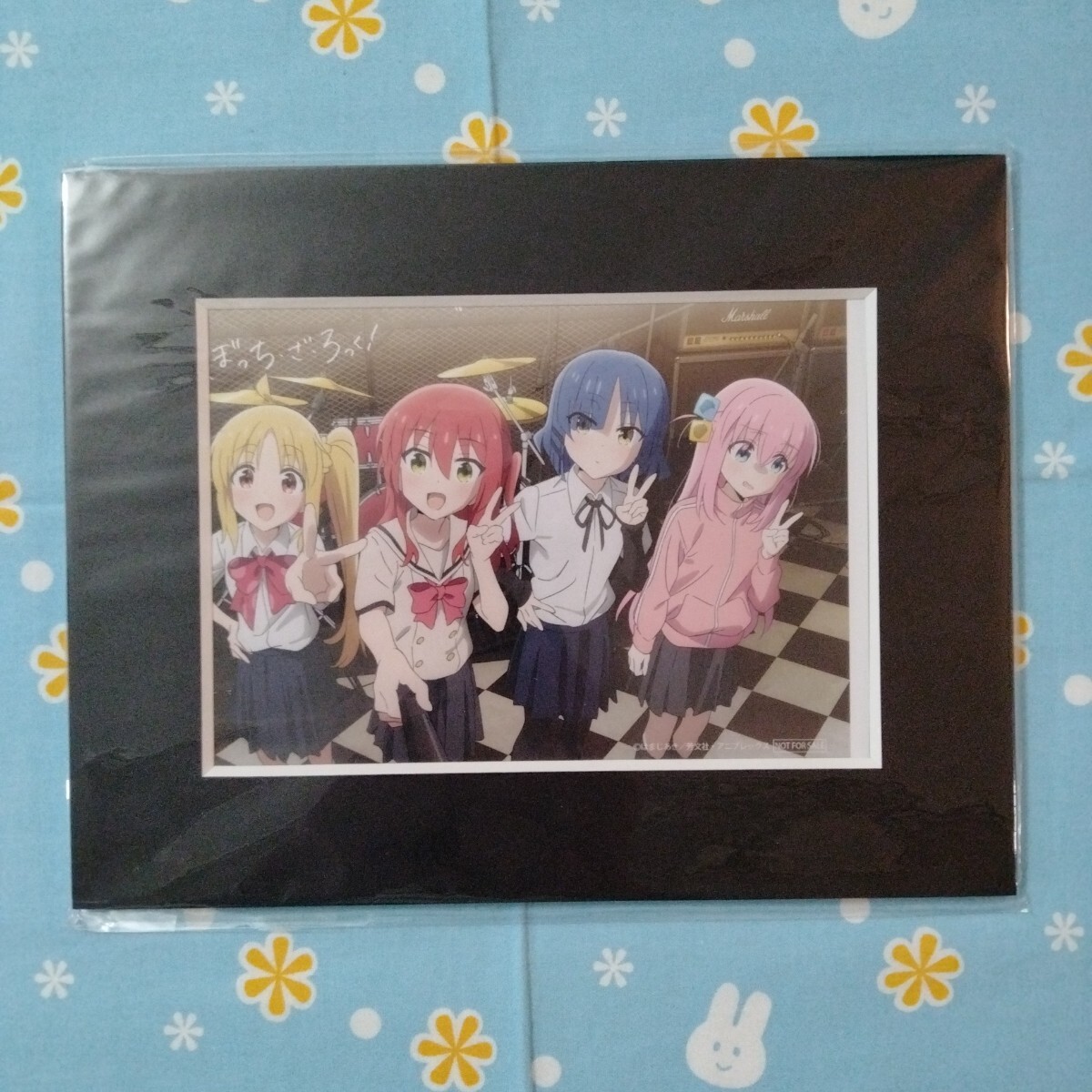 ぼっち・ざ・ろっく! 楽天ブックス 限定 全巻購入 特典 結束バンド 2L キャラファインマット 未開封新品 非売品 額装 イラスト ボード拍卖