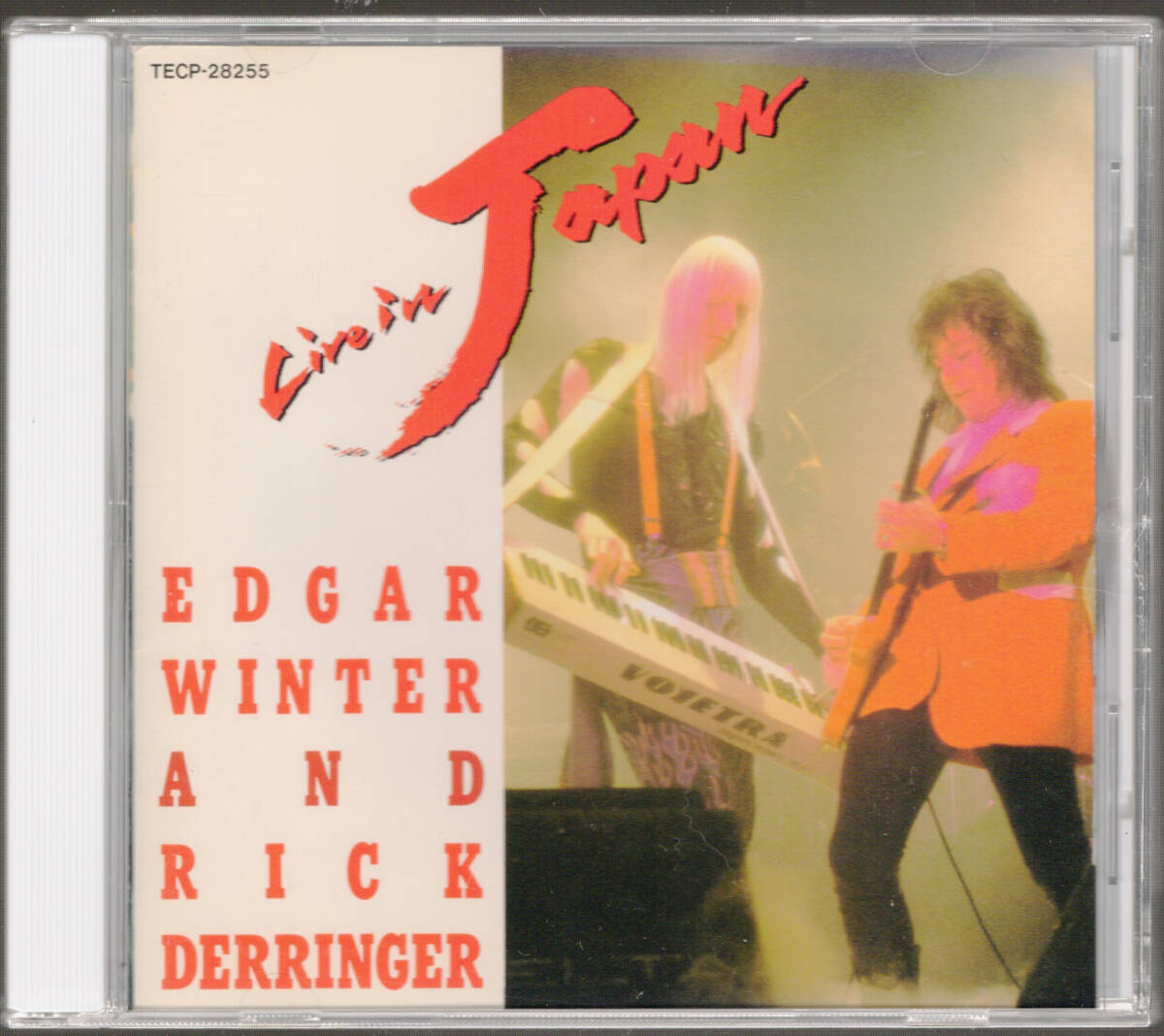EDGER WINTER AND RICK DERRINGER エドガー・ウインター&リック・デリンジャー/ ライヴ・イン・ジャパン /国内盤CD拍卖