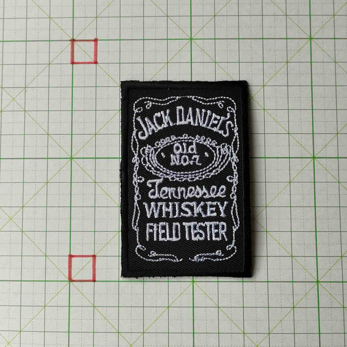 ◆ ジャックダニエル ワッペン バーボン ウィスキー Jack Daniel's usa アメリカ 合衆国 スモール◆拍卖