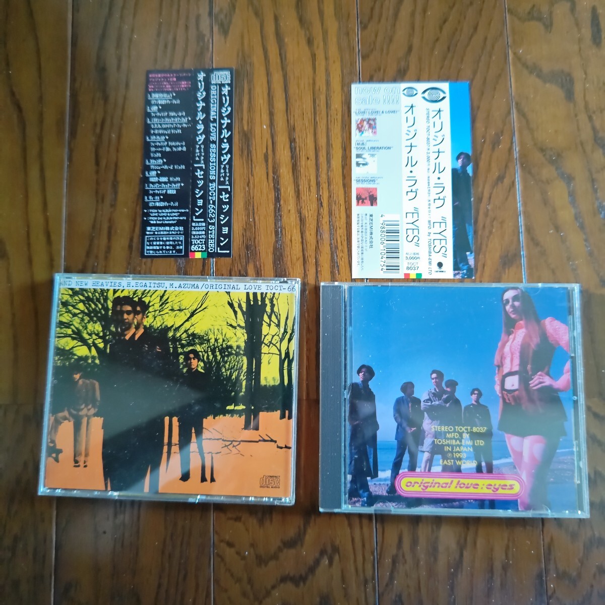 CD 2枚セット オリジナル・ラブ セッション / EYES ユーズド品拍卖
