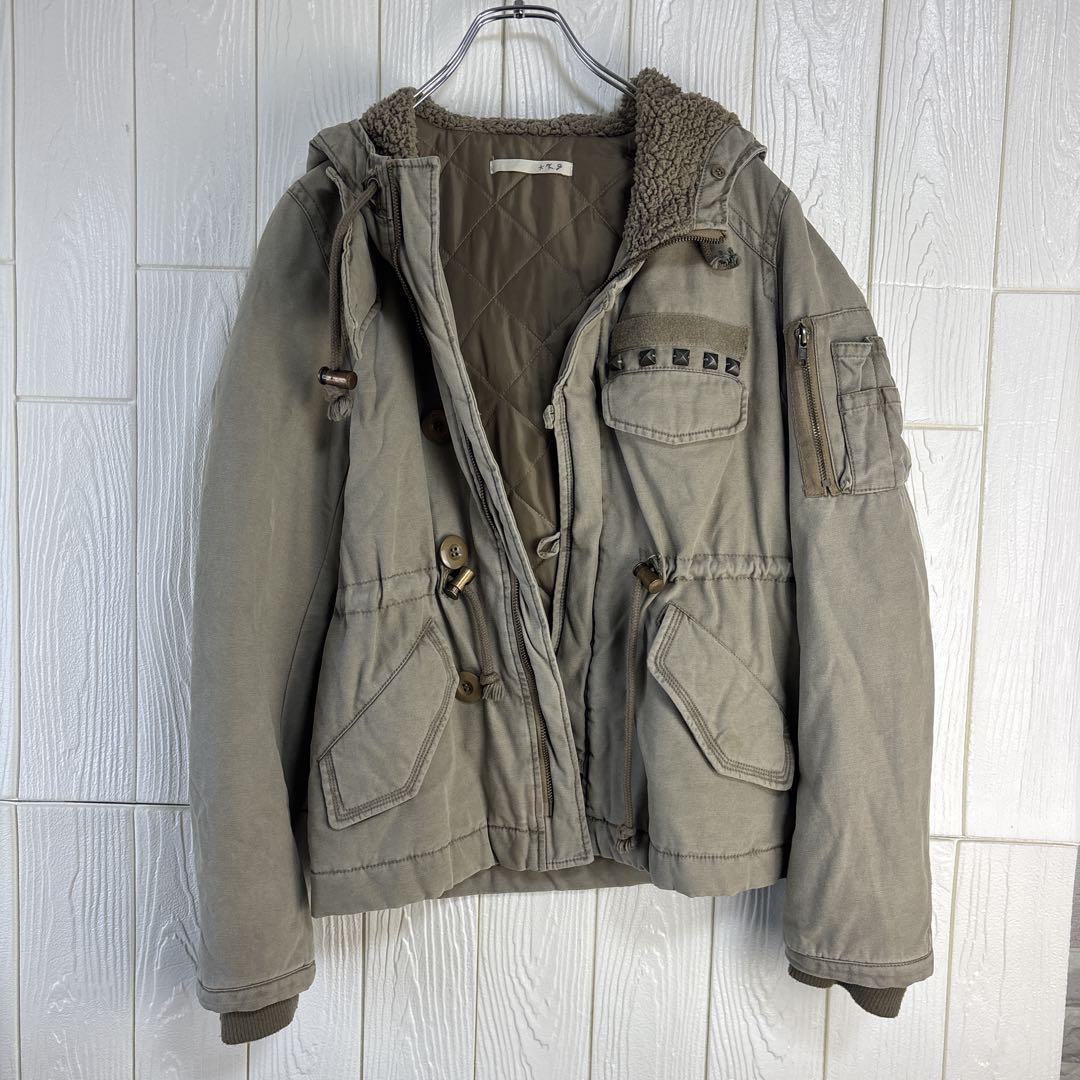 K.G. ミリタリージャケット ベージュ拍卖