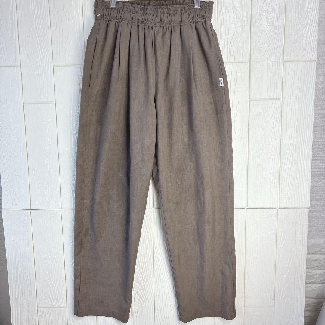 ブラウン ワイドパンツ ウエスト33cm 股下35cm拍卖
