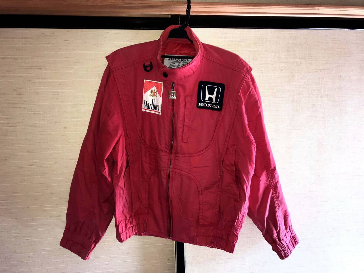 HONDA/ホンダ F-1 COLLECTIO ジャケット Jacket Mサイズ レッド ― USED品 ―拍卖