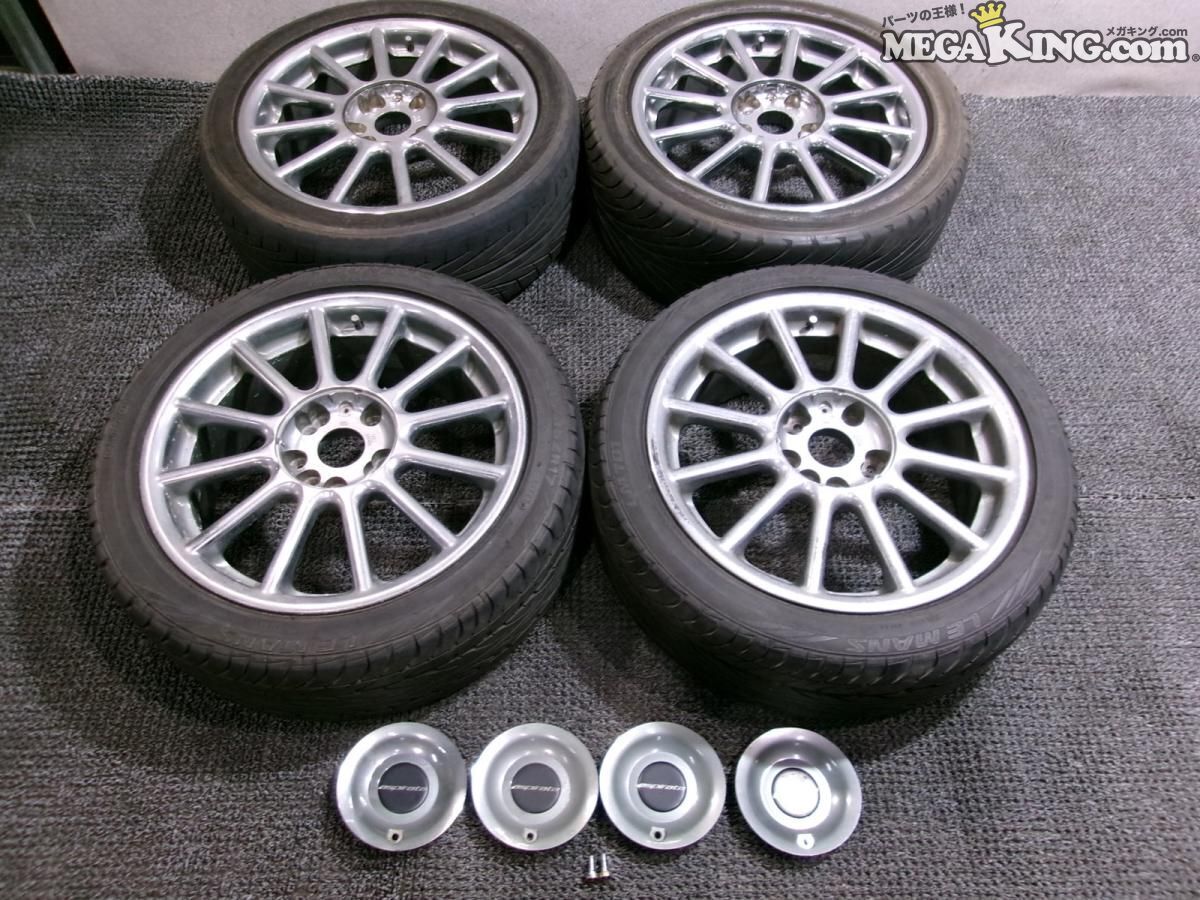 社外 aspirata 17インチホイール 7J+38 4穴 5穴 マルチ PCD114.3 HCR32 スカイライン 等 / 4R10-1605拍卖