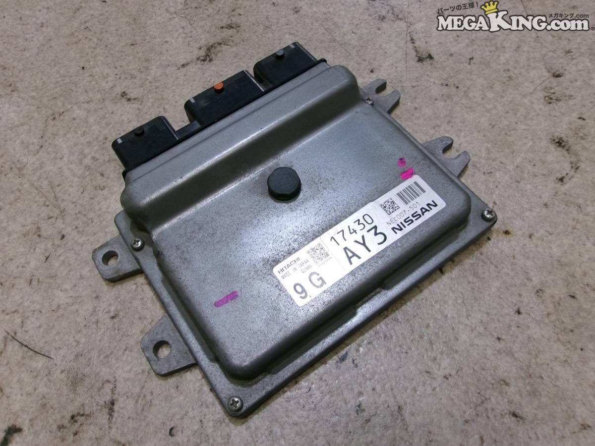 E12改 ノート ニスモ 純正 ノーマル エンジン コンピューター ECU CPU AY3 NEC007-501 / R9-1547拍卖