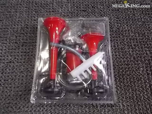 ★未使用☆社外 ヤンキーホーン 2連エアーホーン クラクション ラッパ 12V / 2N1-469拍卖