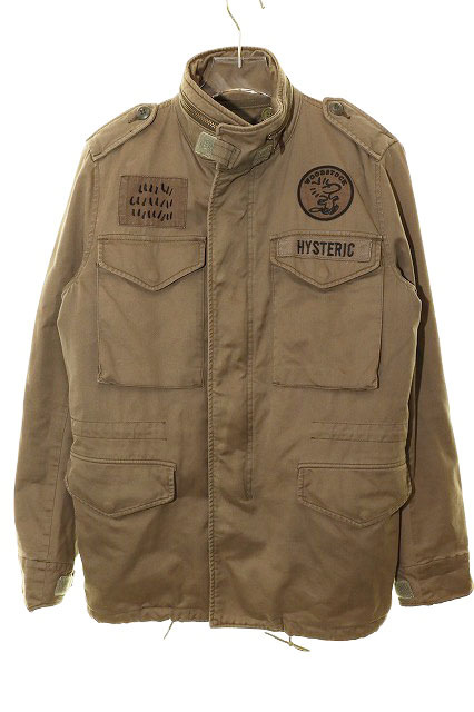 ヒステリックグラマー HYSTERIC GLAMOUR × THEATER8 M-65 ウッドストック S 0293AB11 ミリタリー フィールドジャケット ライナー付き カー拍卖