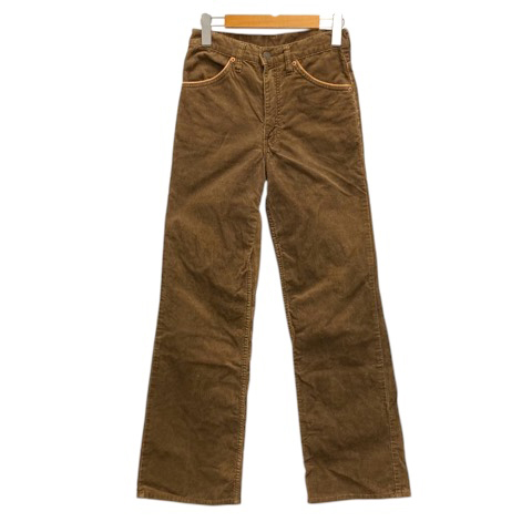 リーバイス Levi's パンツ ボトムス スラックス コーデュロイ 28 茶 ブラウン レディース拍卖