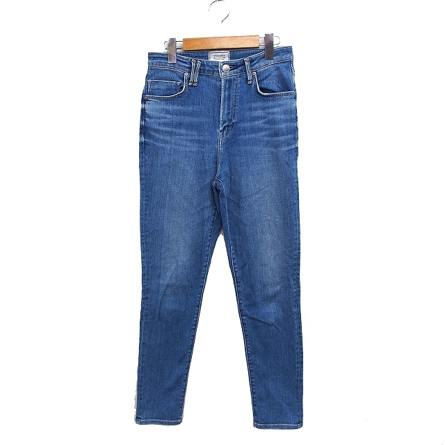 モナーム Moname デニム ジーンズ テーパードパンツ 25 ブルー 青 /FT17 レディース拍卖