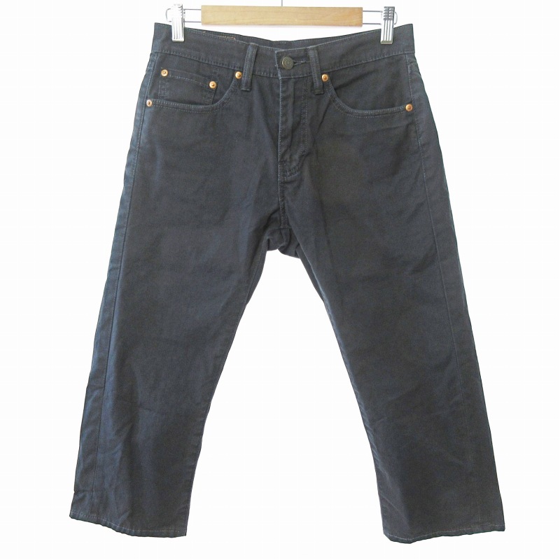 リーバイス Levi's チノパン パンツ スラックス 28 紺 ネイビー 1128 ■GY09 レディース拍卖