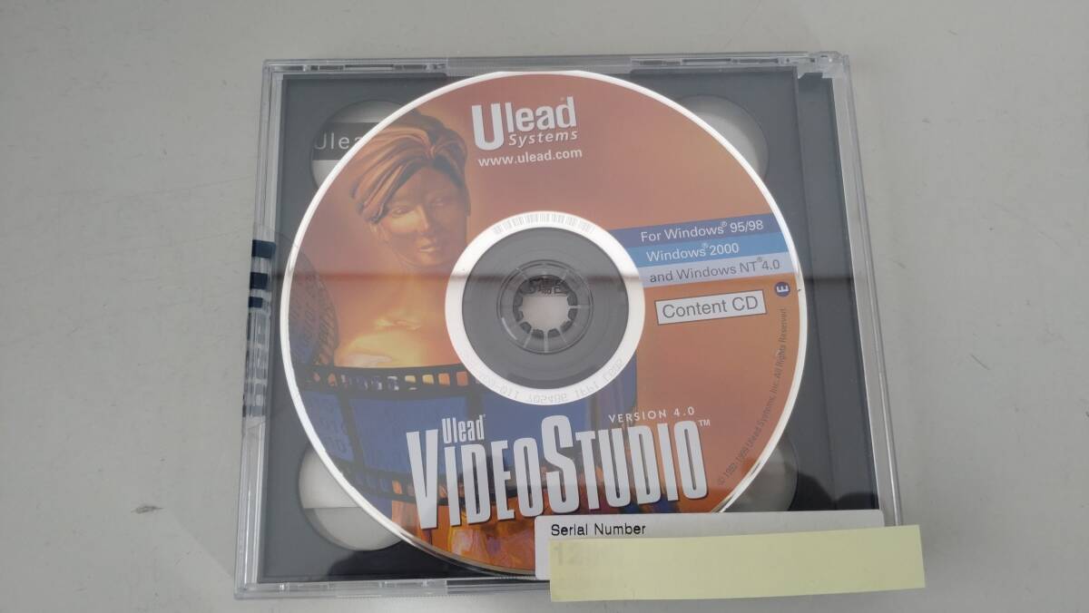 Ulead Systems VIDEOSTUDIO 4 ユーリード ビデオスタジオ4 CDのみ拍卖