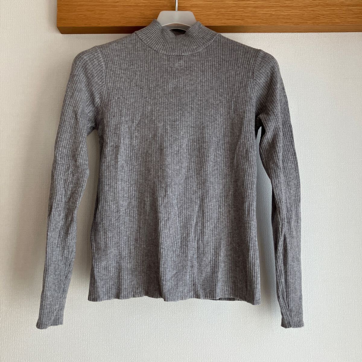 【中古】GLOBAL WORK グローバルワーク リブニットトップス サイズL拍卖