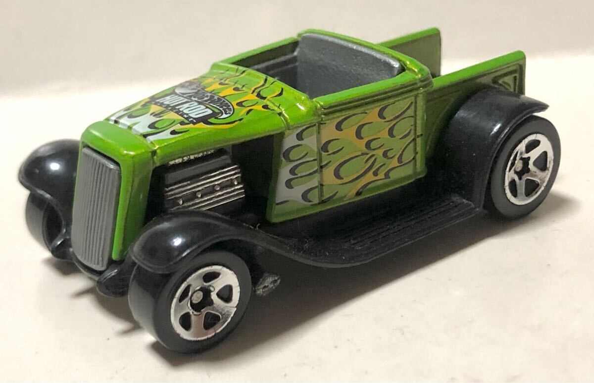 レア Hooligan Kustom 1932 Ford Pickup Top Chopped Truck Hotrod フーリガン Gary Saffer ゲイリー サファー 2002 ライトグリーン 絶版拍卖