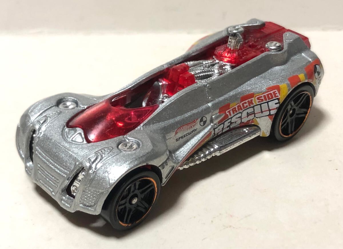 レア 限定 カラー 2014 Gearonimo Track Side Resque ギアロニモ 緊急 サーキット レスキュー Ryu Asada リュウ アサダ シルバー 絶版拍卖