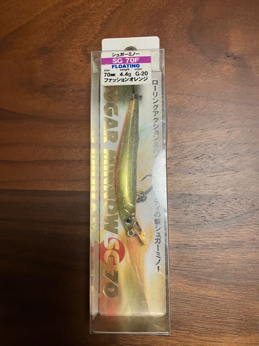 【新品】シュガーミノー SG 70F バスディ SUGAR MINNOW BASSDAY拍卖
