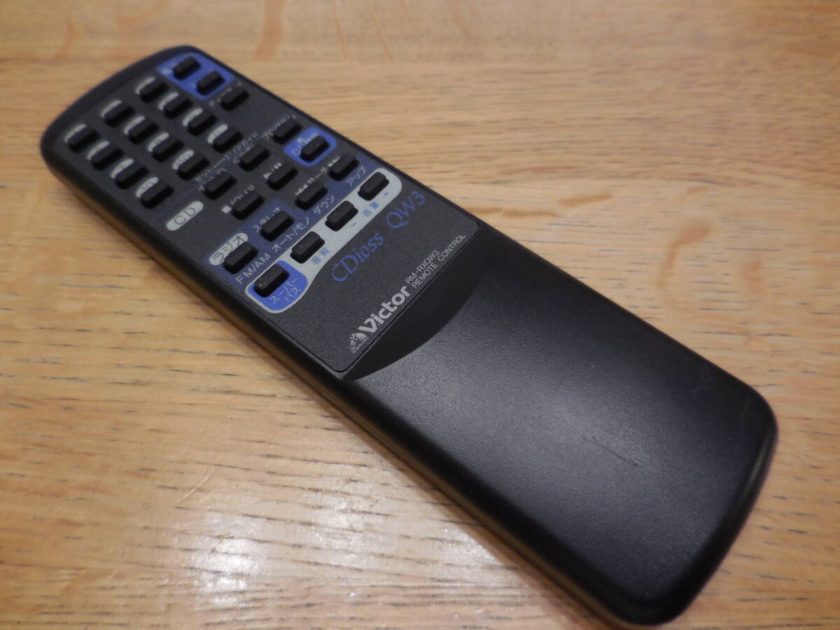 Victor ビクター オーディオ リモコン RM-RXQW3 中古品拍卖