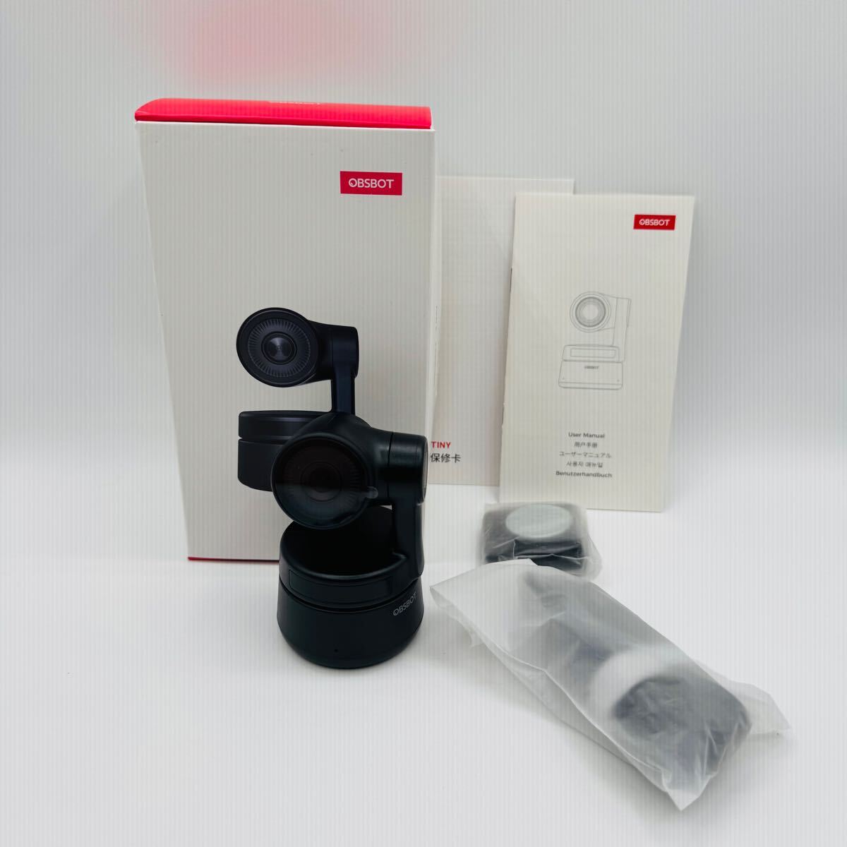 【新品】OBSBOT Tiny ウェブカメラ AI自動追跡カメラ 小型拍卖