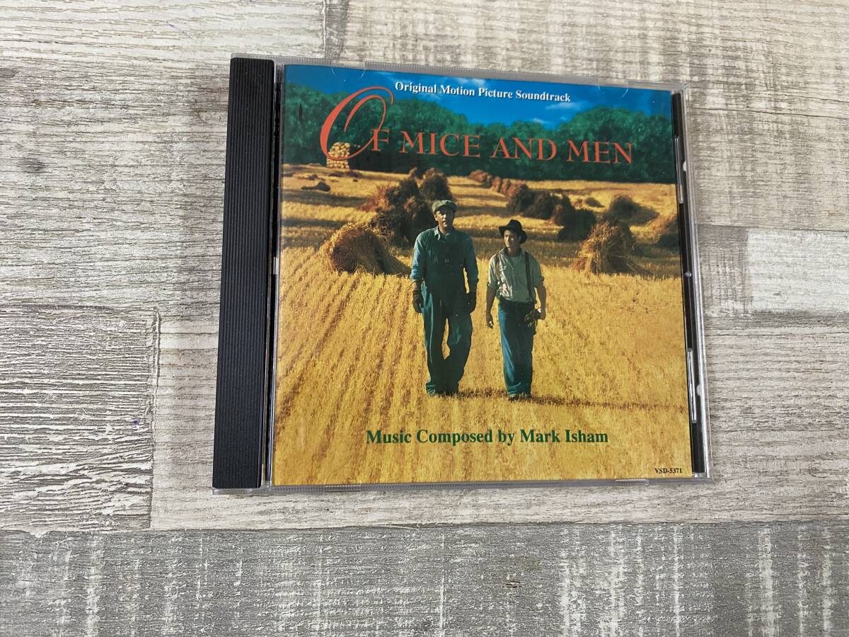 超希少!!サントラ CD Mark Isham『OF MICE AND MEN』曲名、演奏者名は、画像3,4参照 22曲拍卖
