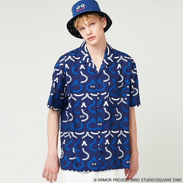 新品未使用!グラニフ ドラクエ ドラゴンクエスト スライム シャツ XLサイズ拍卖