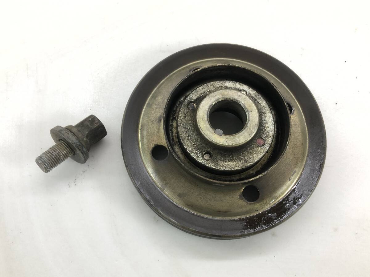 _b188427 ホンダ アクティトラック アタック HA2 クランク シャフト プーリー ボルト付き E05A HA1 バン HH1 HH2 ストリート拍卖