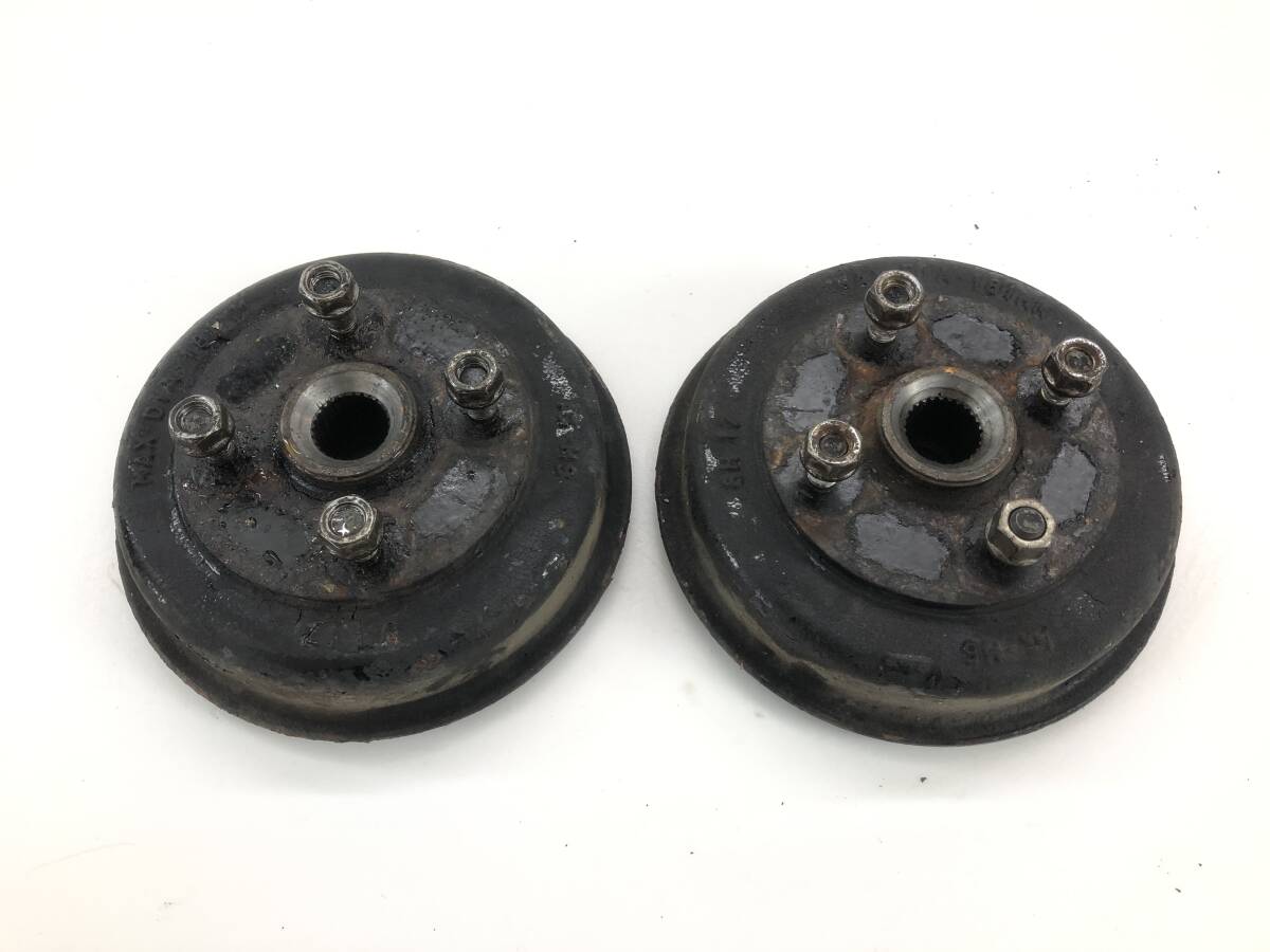 _b188427 ホンダ アクティトラック アタック HA2 ブレーキ ドラム リア リヤ 左右 HA1 バン HH1 HH2 ストリート拍卖