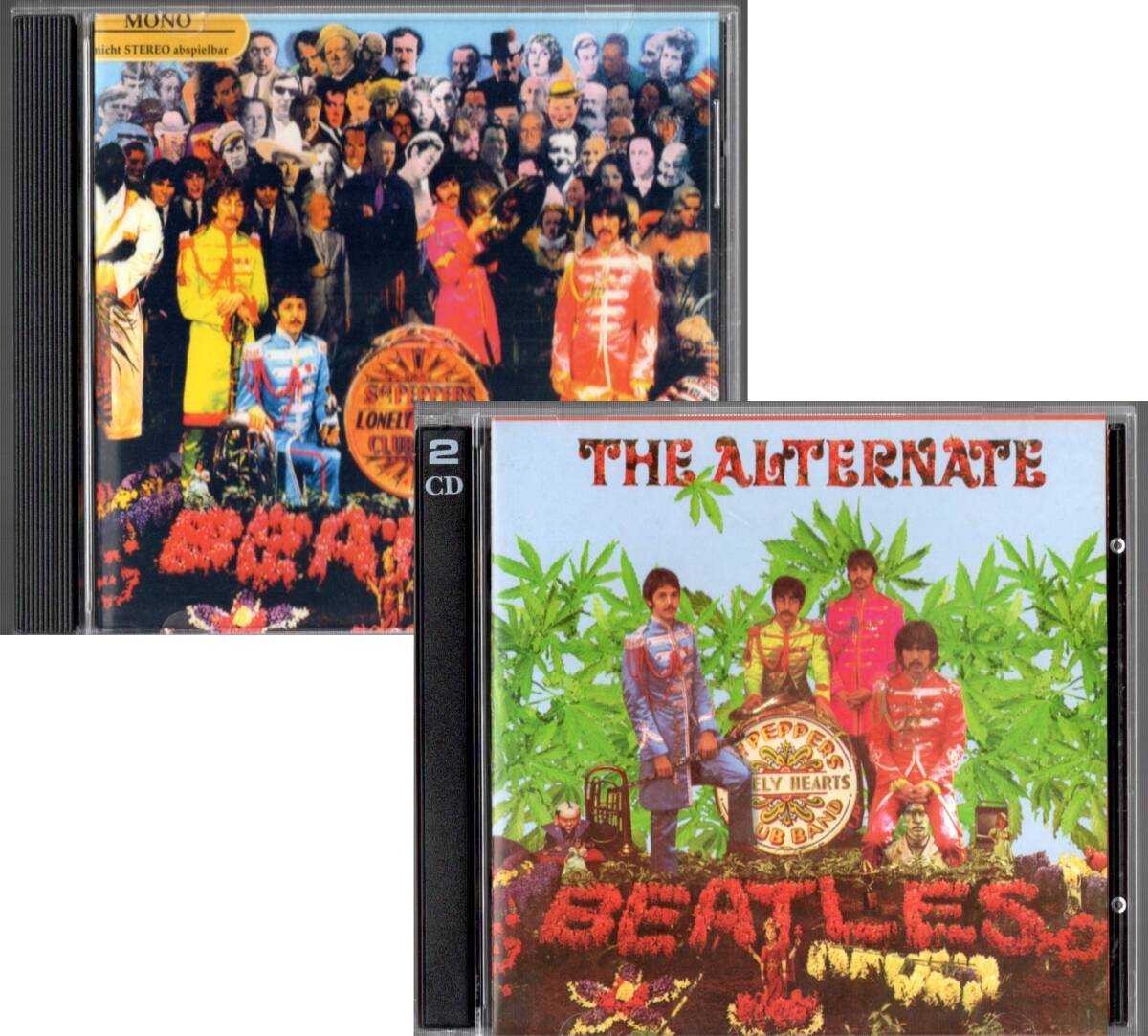 2点 3CD【Sgt.Pepper's Alternate & A Little More(USA 1998年)】&【SGT PEPPERS monomix】Beatles ビートルズ拍卖