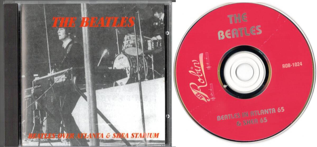 CD【(RED Robin) OVER ATLANTA & SHEA STADIUM (USA 1995年) 】Beatles ビートルズ拍卖