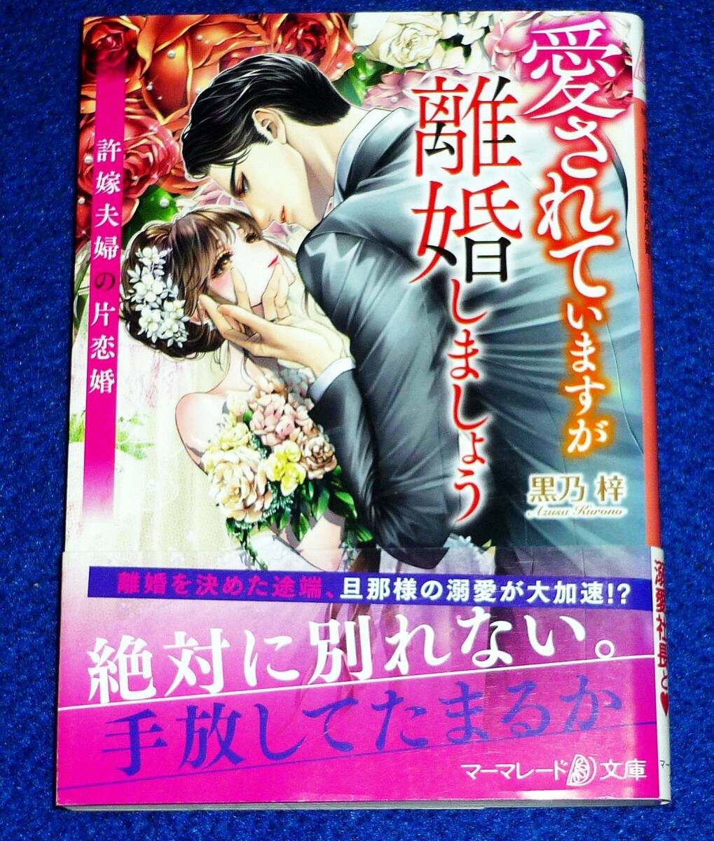 愛されていますが離婚しましょう~許嫁夫婦の片恋婚~ (マーマレード文庫) 文庫 2022/1 ★黒乃 梓 (著)【P05】拍卖