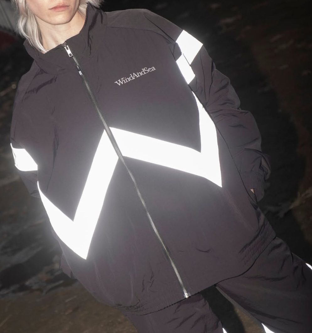 即決 即完売品 23AW ウィンダンシー WIND AND SEA リフレクター トラック ジャケット クリーニング済み 送料無料 R-B42拍卖