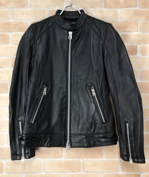 JACK ROSE ジャックローズ シングルライダース 274701J ブラック 2 111414356#2拍卖