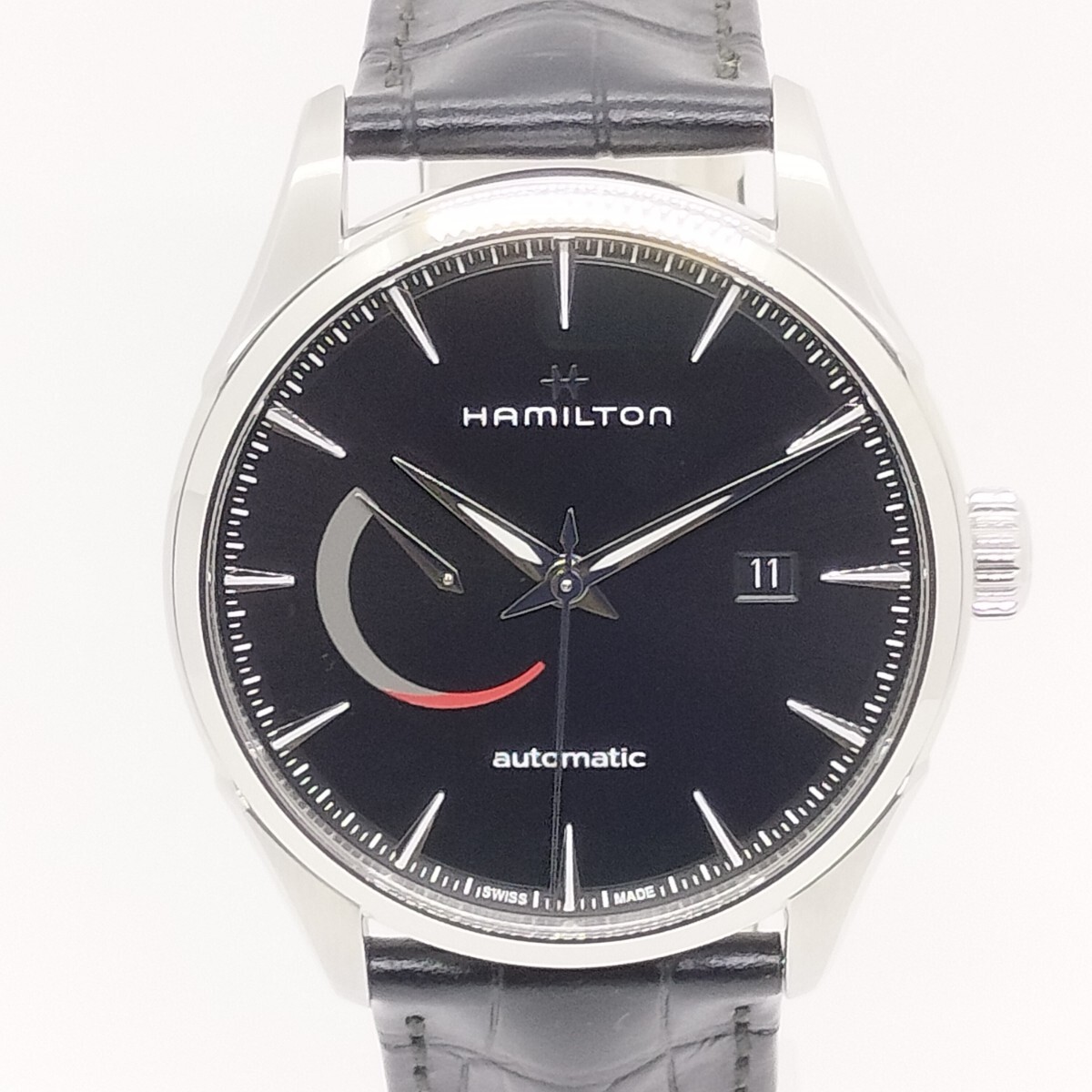 【極美品】HAMILTON ハミルトン ジャズマスター パワーリザーブ H32635731 メンズ腕時計拍卖