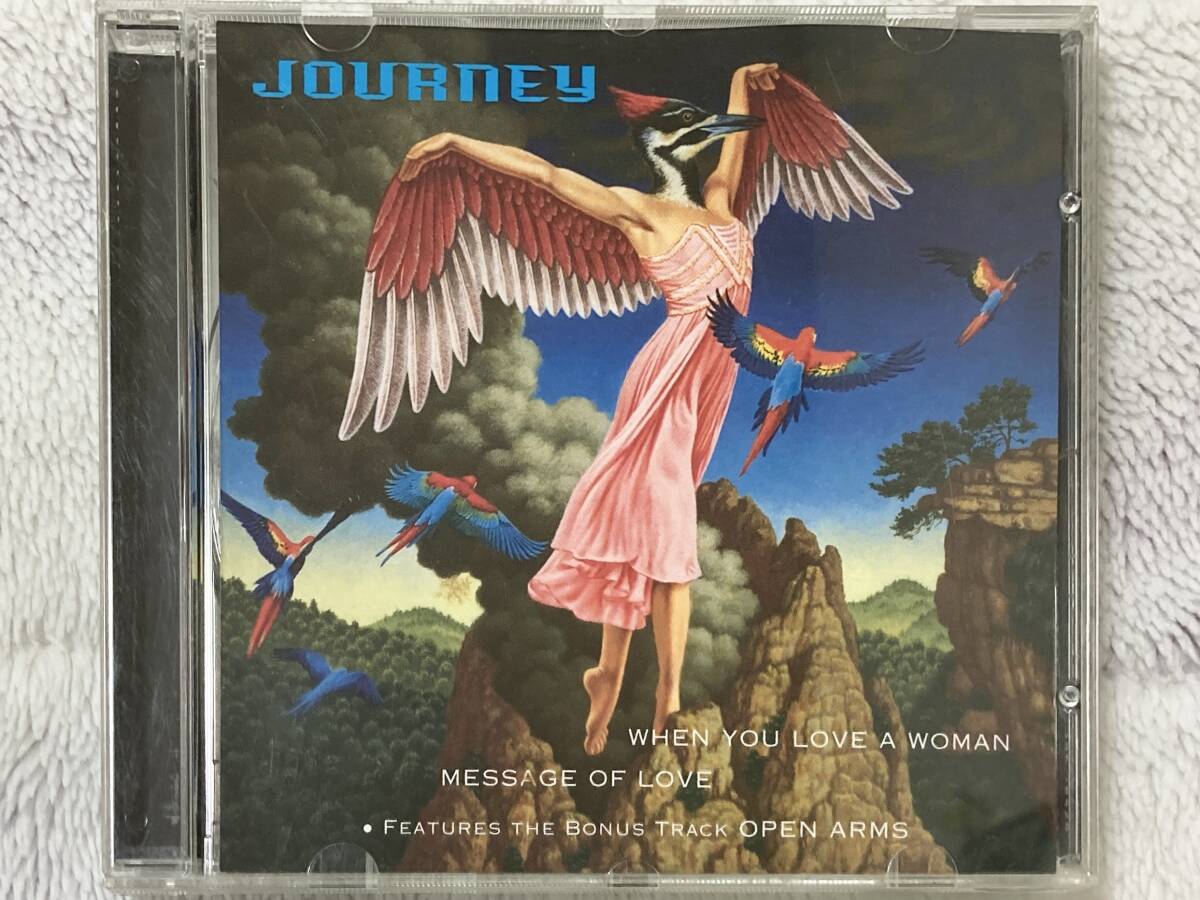 【90's】Journey / When You Love A Woman / Message Of Love (1996、Maxi-Single CD、US盤、Steve Perry、Open Arms)拍卖