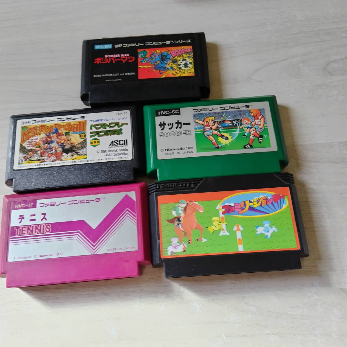 ◯FC ボンバーマン 等5本!   レターパックライト FC8本まで GB30本まで GBA30本以上同梱可◯拍卖