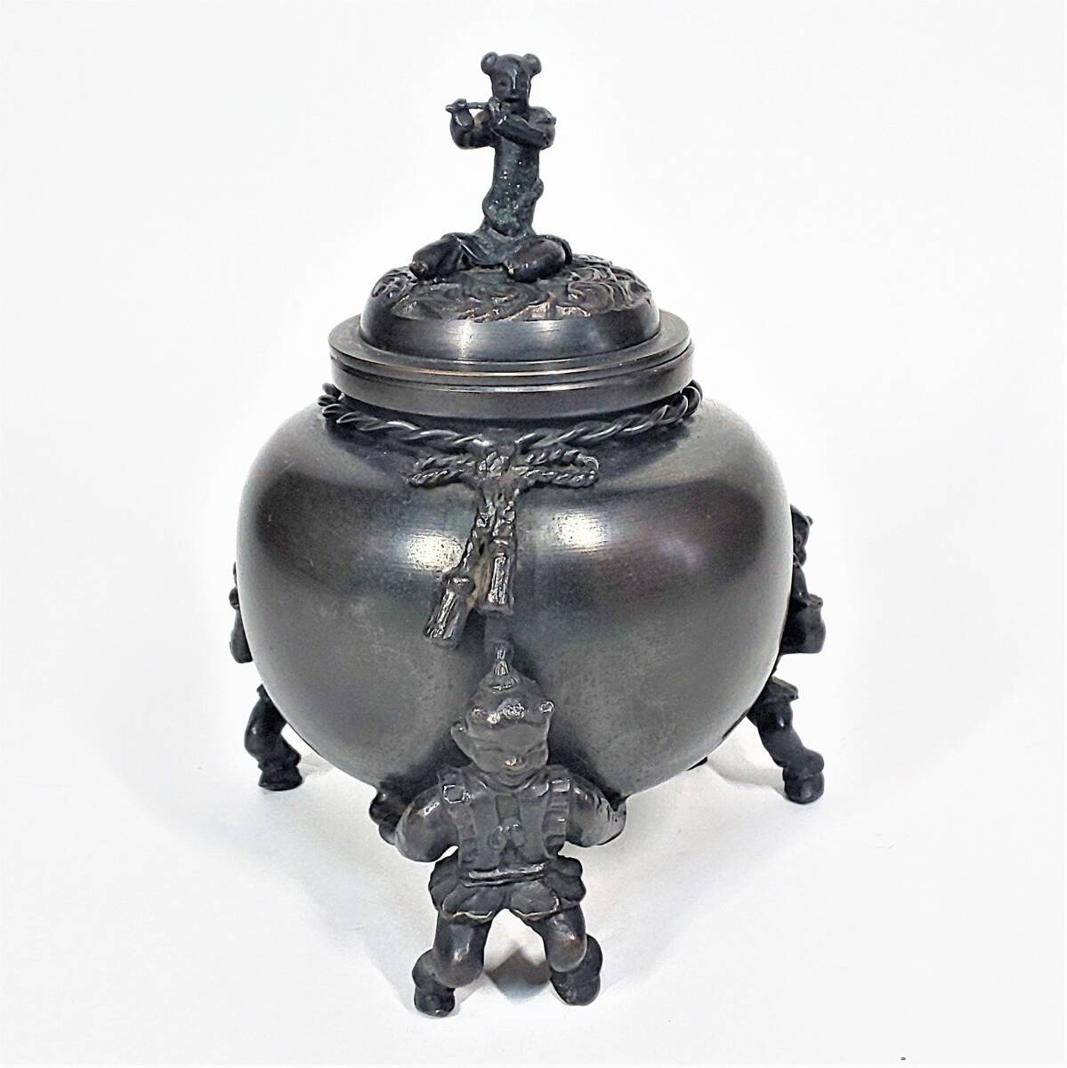 白峰 香炉 伝統工芸品 唐子足 三足拍卖